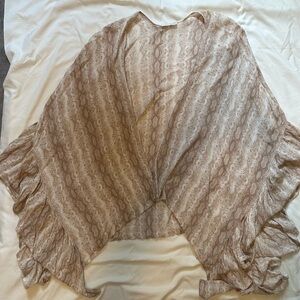 Snake Print Cardigan